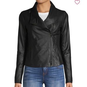 Vince Leather Jacket XS